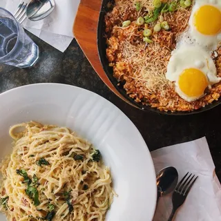 Carbonara with Bacon