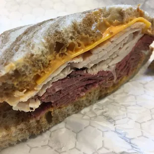 Black Russian sandwich