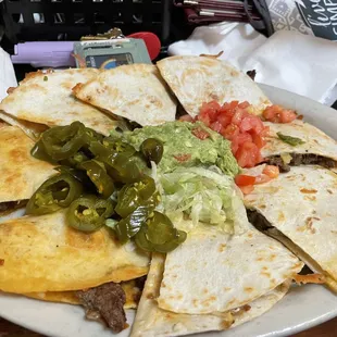 Beef Fajitas Quesadilla