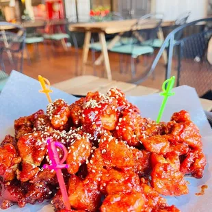 Sweet Chili popcorn chicken