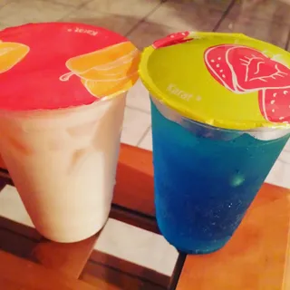 Honey Green Milk Tea