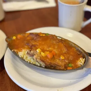 Mini Baked Pork Chop Rice