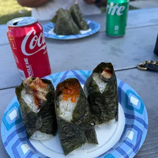 Perfect picnic with Onigiri Ikura