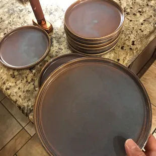 The salad plates!