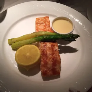Salmon with Beurre Blanc