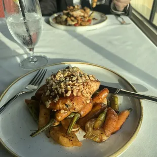 Salmon dish