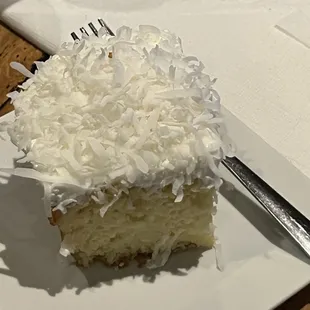 Coconut Cake.