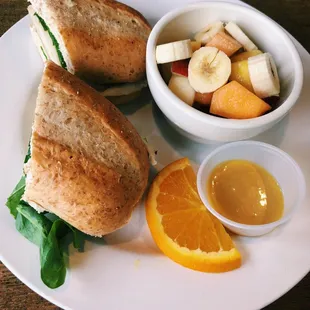 Brie and Apple Sandwich