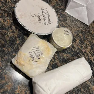 burritos and wraps, food