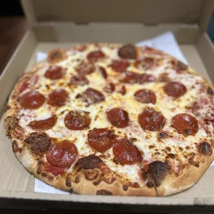 pizza, food
