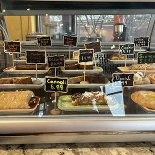 Variety of the delicious desserts.  It was hard to decide!