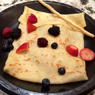 Mixed Berry Crepe