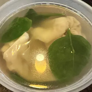 Wonton soup