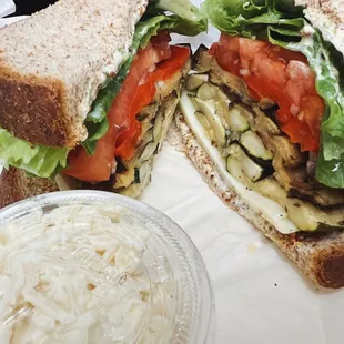 Yummy Grilled Veggie Sandwich