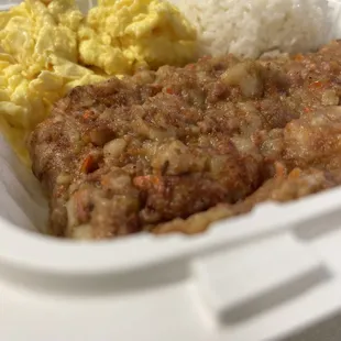 Corn Beef Hash breakfast plate