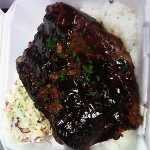 Li Hing Mui BBQ Pork Ribs Plate