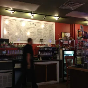 Interior of Cafe Paprika