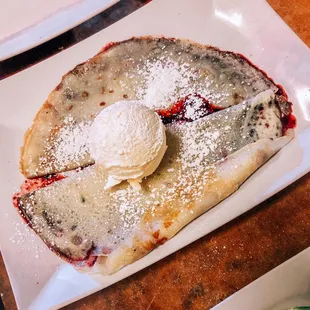 Red Berry Crepes