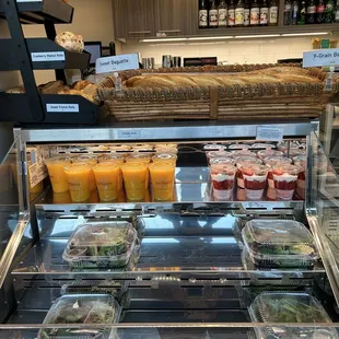 a variety of fresh food items