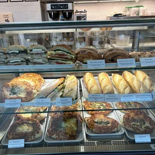 Sandwiches and savory breads