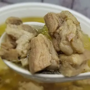 Pork and Squash soup.