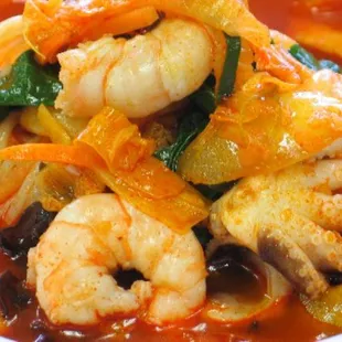 Spicy Seafood Noodle