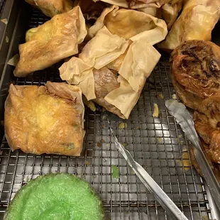 a variety of pastries