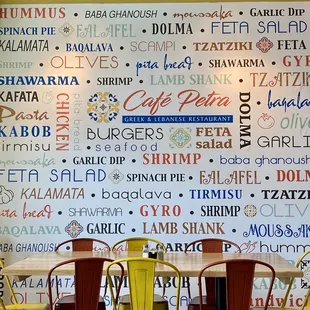 It's like a tag-cloud wall!