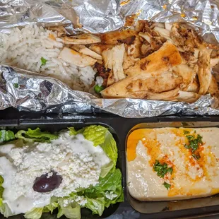 Chicken Shawarma Plate