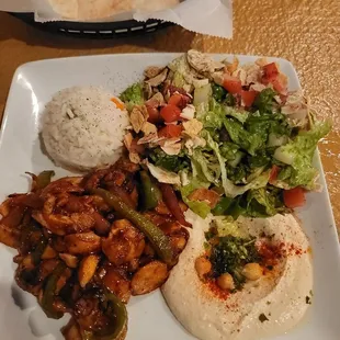 BBQ chicken  shwarma