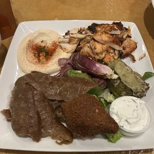 Phoenician sampler entree