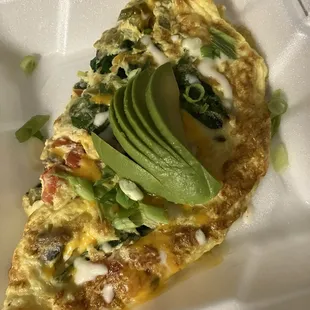 Veggi omelette