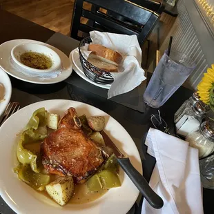 Pork chop vinegar