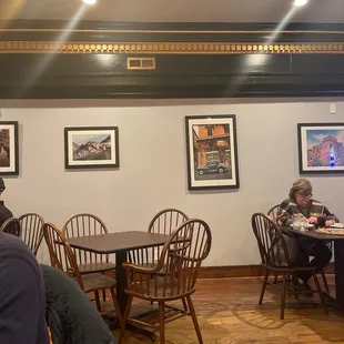 two people sitting at a table