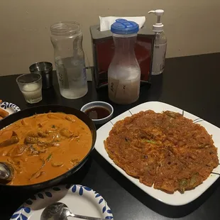 Kimchi Pancake &amp; Rose Tteokbokki &amp; Soju Cocktail