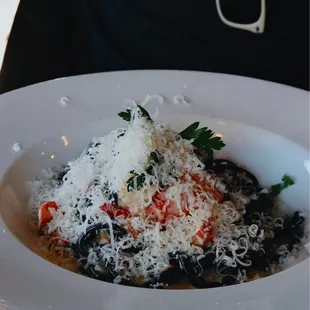 Squid Ink Tortiglione Pasta (gluten free)