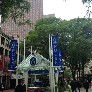 Cafe Pulse Of Boston -- Faneuil Hall / Quincy Market -- 141 South Market Street, Boston                       Exterior