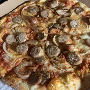 Sausage Fra Diavolo Pizza