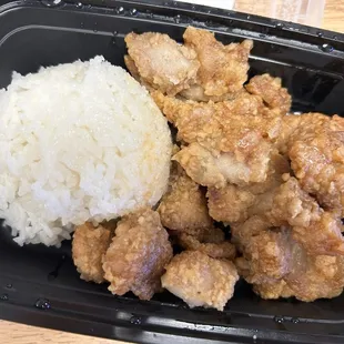garlic chicken bento, 6/21
