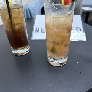 Our drinks