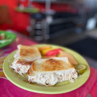 Tuna Melt Grilled Albacore Tuna Salad with Pepper Jack Cheese