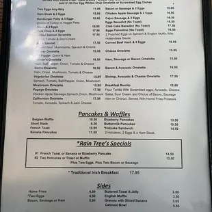 Menu January 2023
