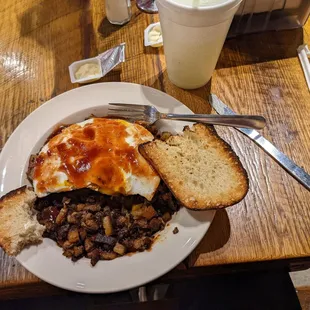 Smoked Hash Brisket.