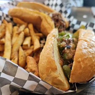 Philly with Fries