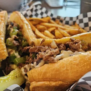 Philly with fries