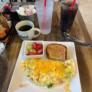 Egg white Western Omelette