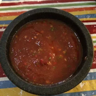 Great salsa! It's hot!