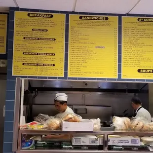sushi and sashimi, interior