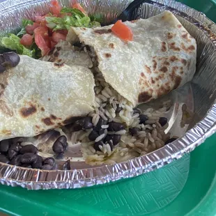 Atrocious veggie burrito