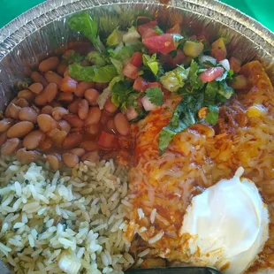 Enchilada entree